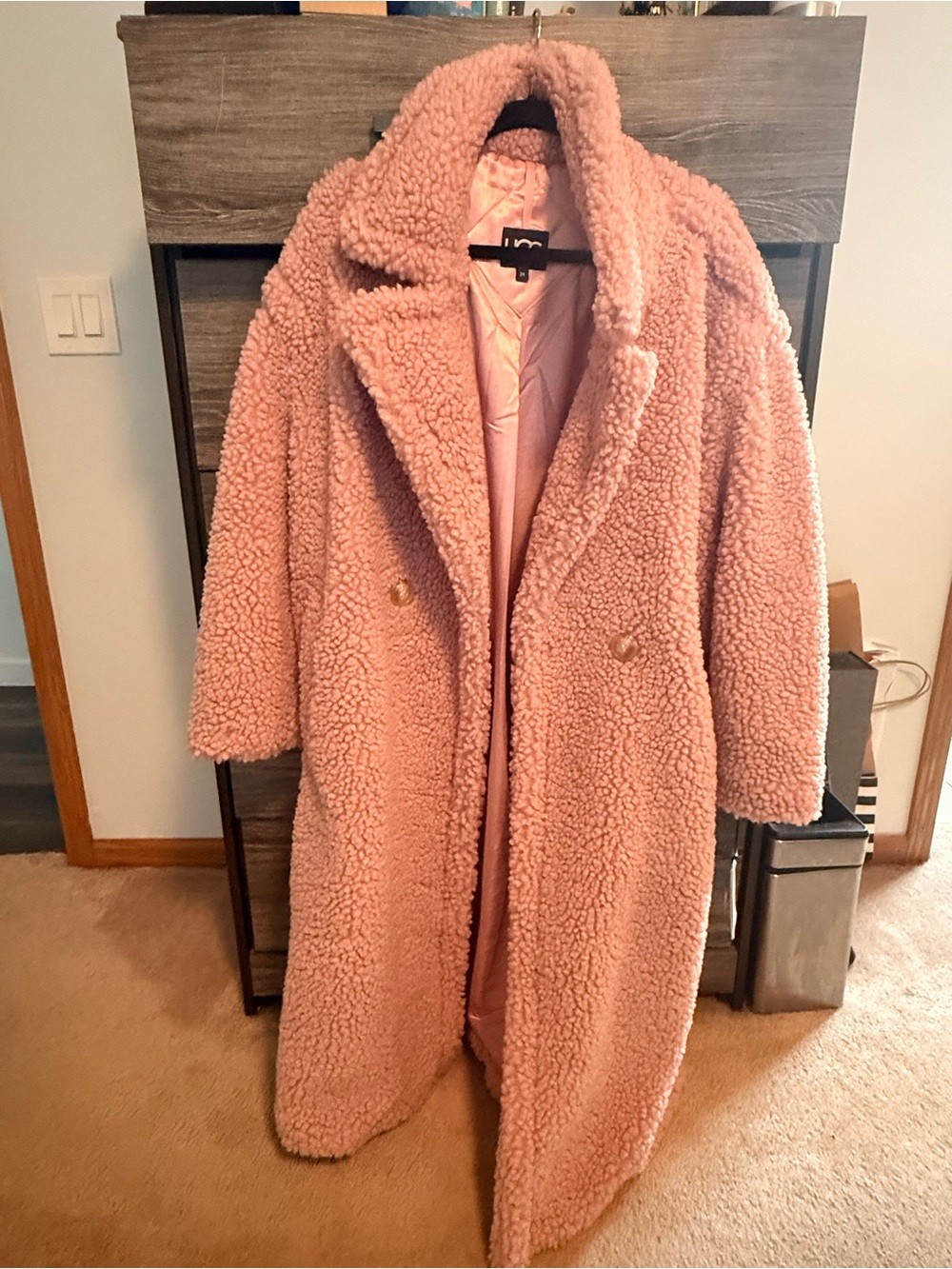 Ugg Gertrude Long Teddy Coat NWT